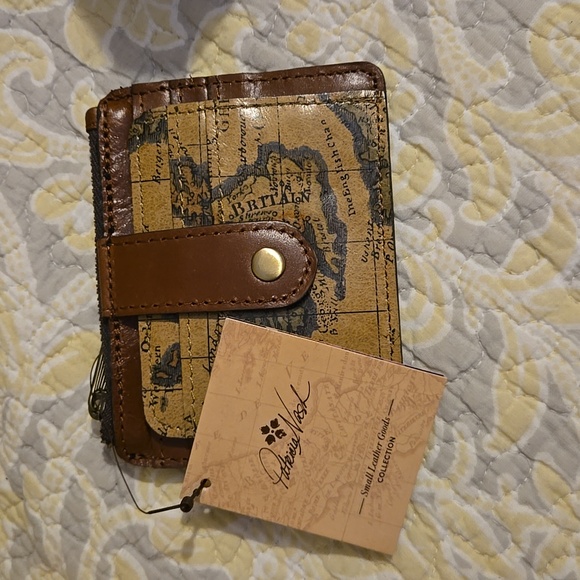 3 pic Set Patricia Nash European map print New with tags - Picture 9 of 11